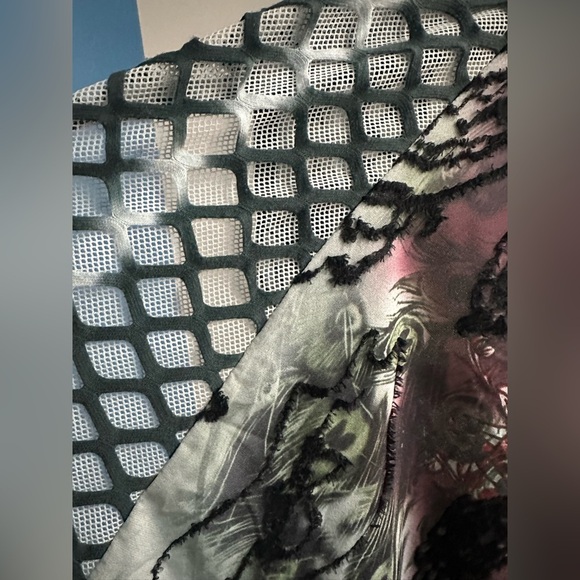 ✨ Gorgeous Minkas Multimedia Elements Tie Dye Cardigan Size L - Picture 9 of 13